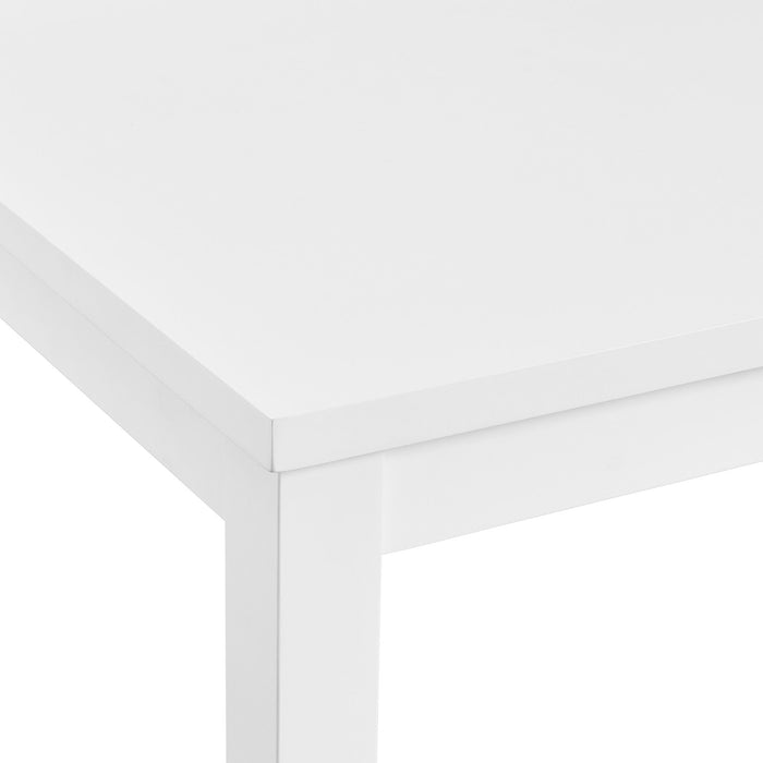 Kona - Square Counter Table - White