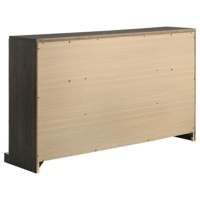 Baker - 6-Drawer Dresser - Light Taupe