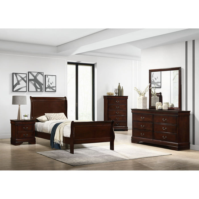 Louis Philippe - 6-Drawer Dresser