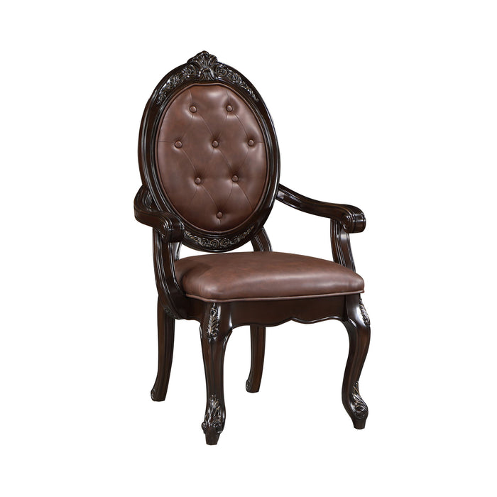 Palazzo Marina - Arm Chair (Set of 2) - Dark Brown