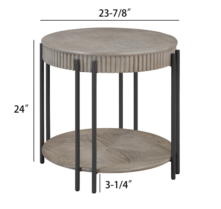 Providence - End Table - Light Brown