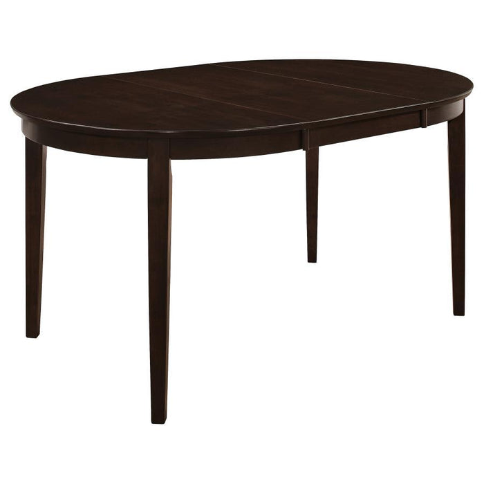 Gabriel - Oval Dining Table - Cappuccino