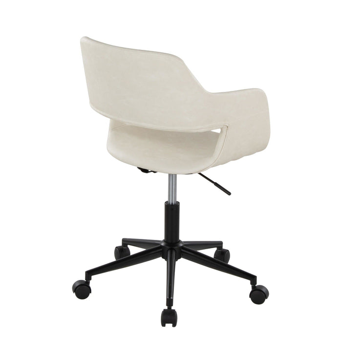 Margarite - Task Chair - Gold Metal