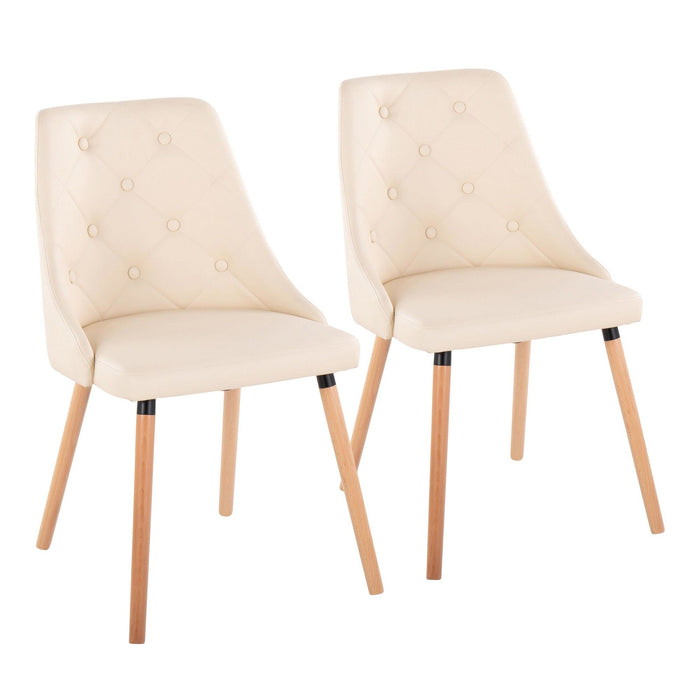 Giovanni - Chair (Set of 2) - Natural And Beige