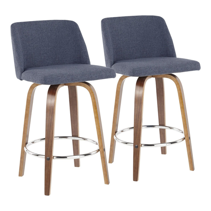 Toriano - Counter Stool - Round Base (Set of 2)