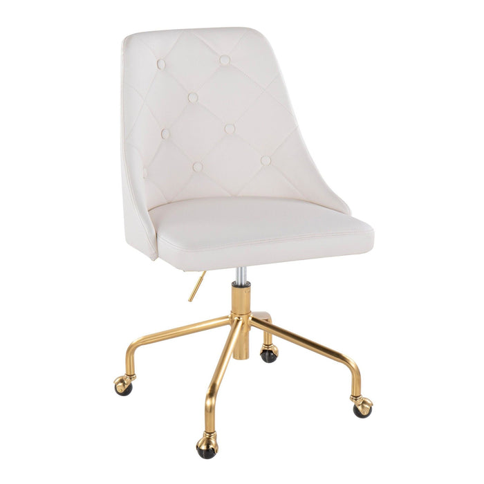 Marche - Task Chair - Gold Base