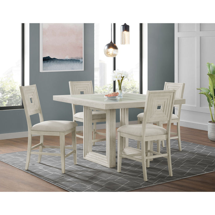 Avalanche - Square Counter Height Dining Set