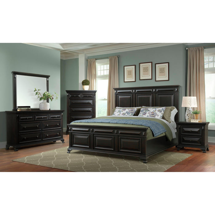 Calloway - 7-Drawer Dresser With Mirror Set