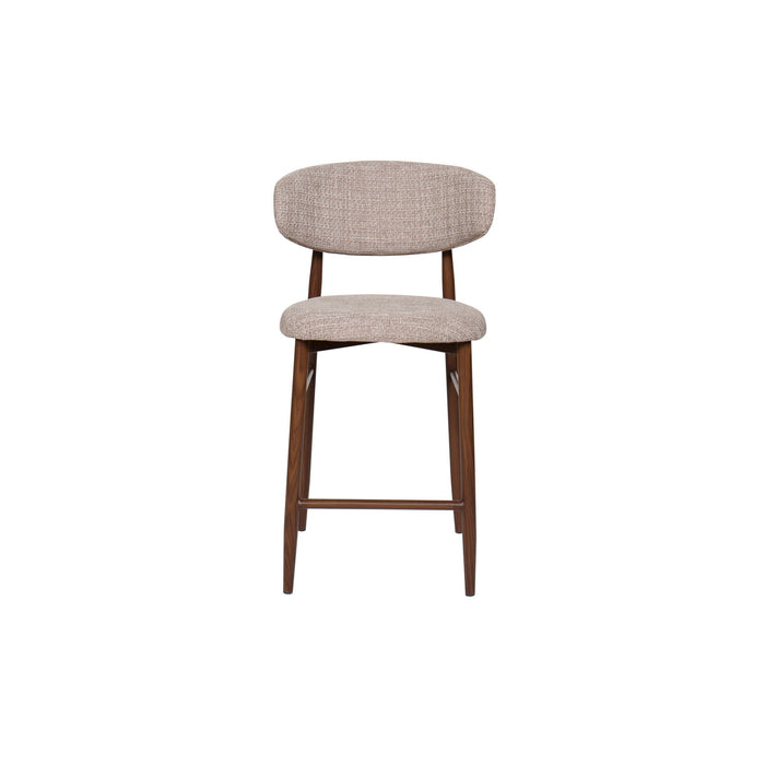 Royce - Counter Chair With Metal Frame (Set of 2)