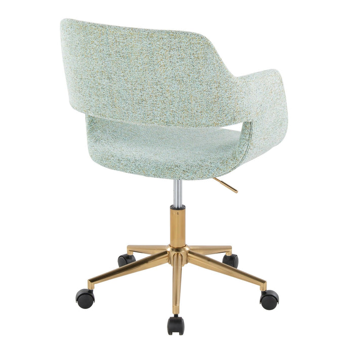 Margarite - Task Chair - Gold Base