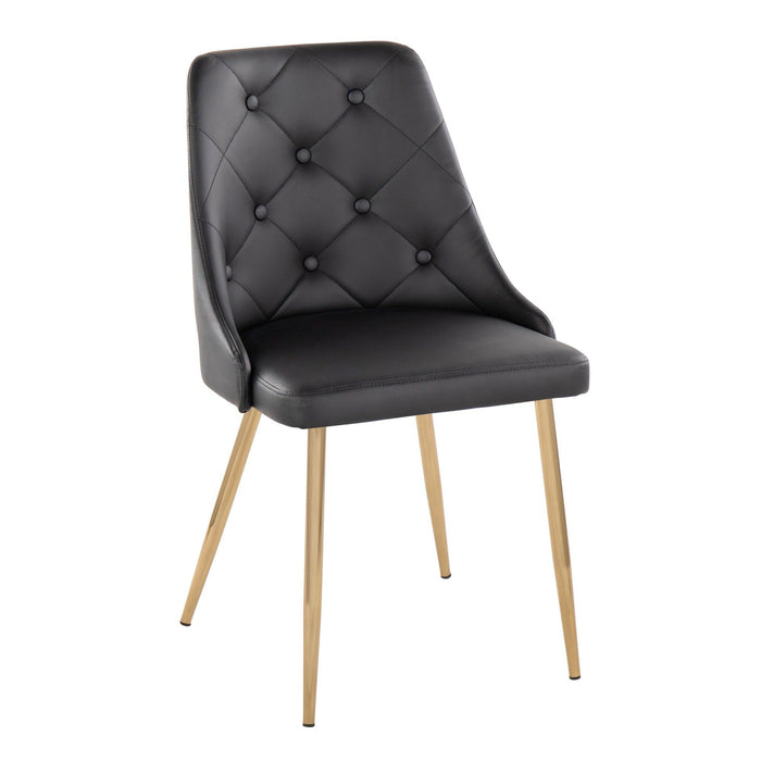 Marche - Chair (Set of 2) - Gold Legs