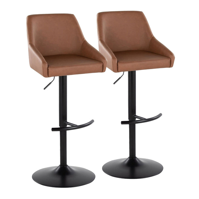 Hannah - Adjustable Barstool With Swivel (Set of 2)