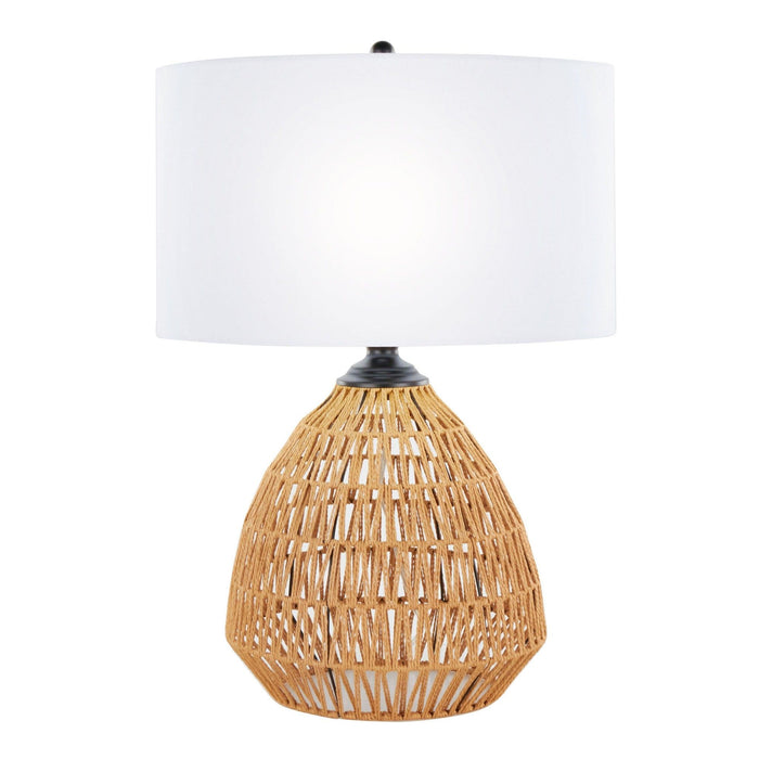 Congo - 29" Rattan Table Lamp - Light Brown