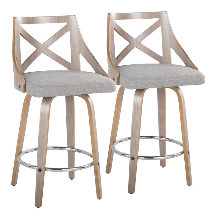 Charlotte - 26" Fixed-Height Counter Stool (Set of 2)