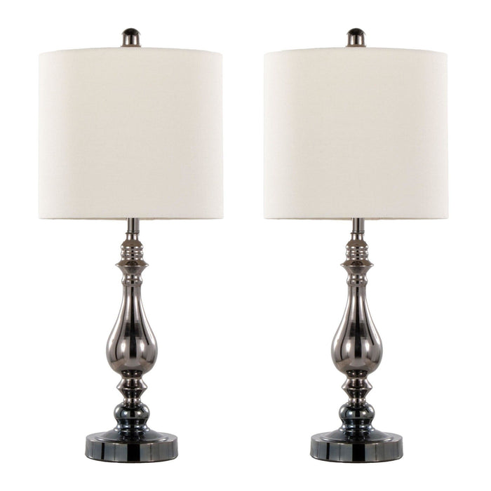 Montgomery - 29" Metal Table Lamp With USB (Set of 2)