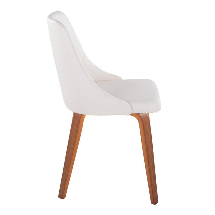 Marche - Chair (Set of 2) - Walnut Legs