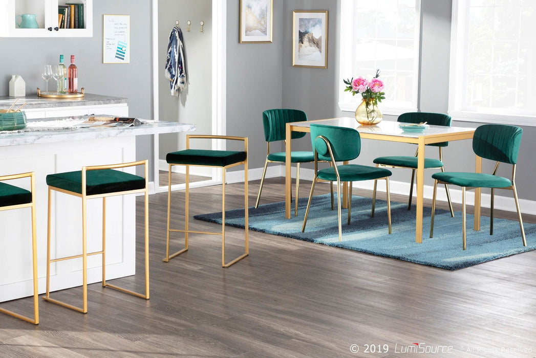 Fuji - Stackable Counter Stool Set