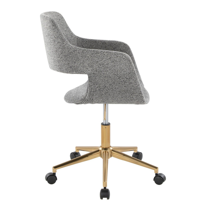 Margarite - Task Chair - Gold Base