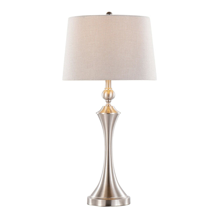 Flint - 30" Metal Table Lamp With USB (Set of 2)