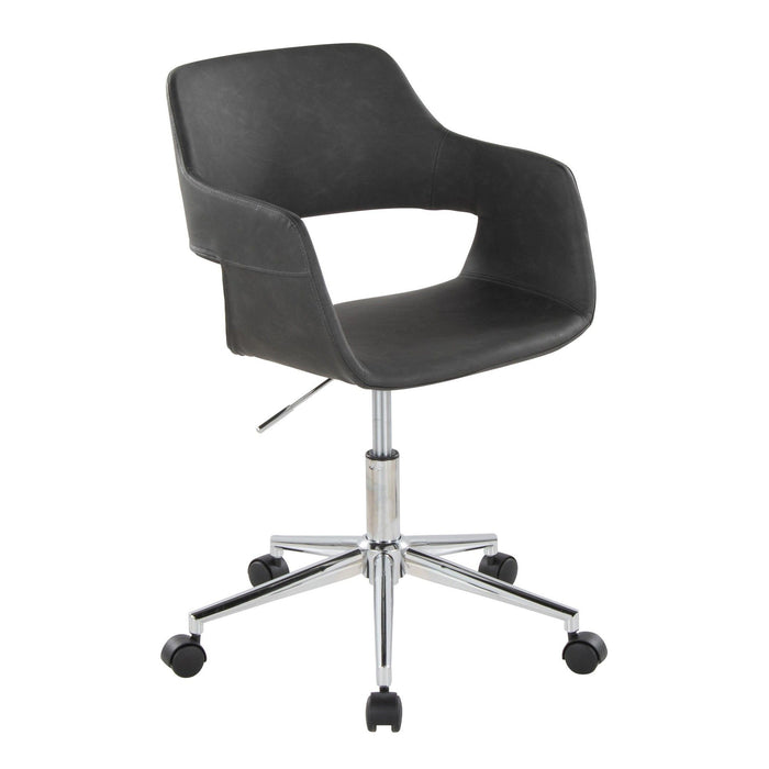 Margarite - Task Chair - Chrome Metal