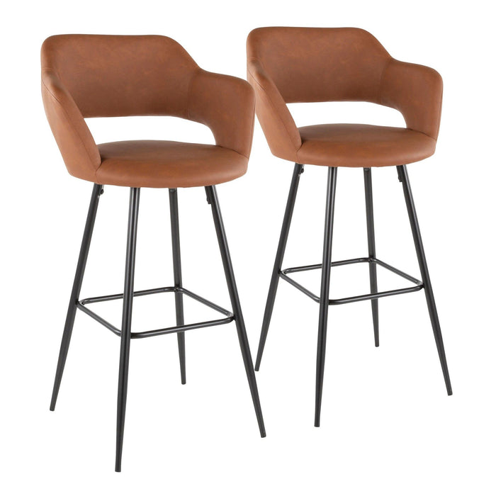 Margarite - Barstool - Black Metal (Set of 2)