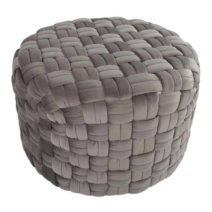 Braided - Round Ottoman