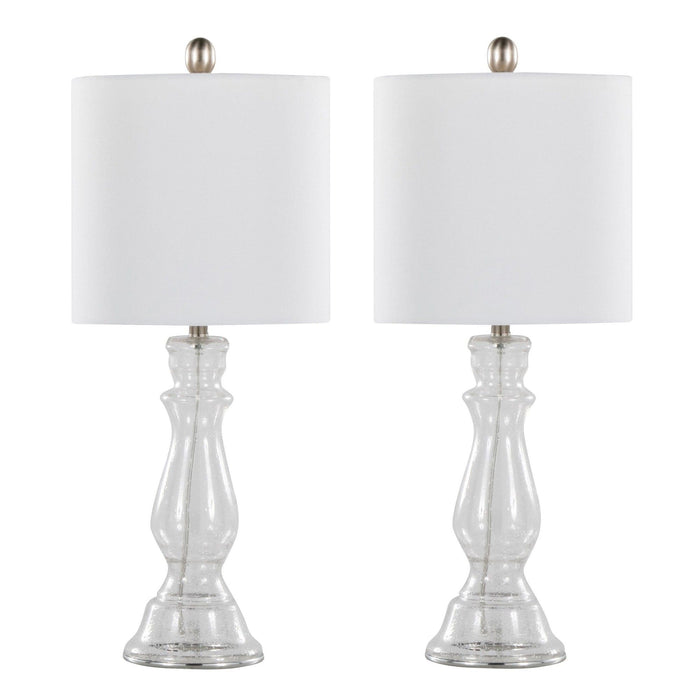 Bishop - 24" Glass Table Lamp (Set of 2)