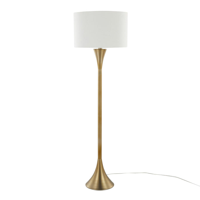 Lenuxe - 65" Metal Floor Lamp