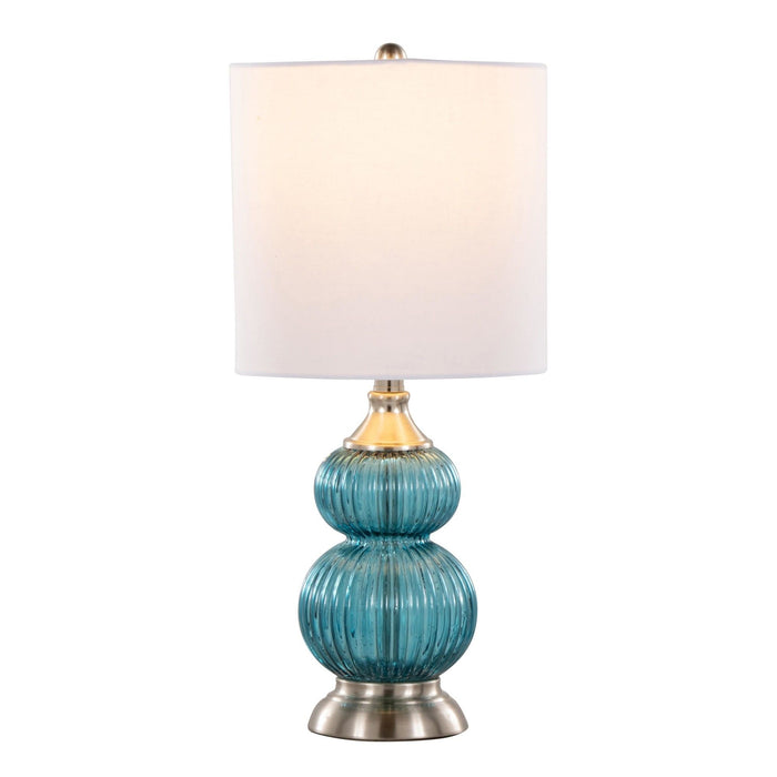 Belle - 20" Glass Accent Lamp (Set of 2)