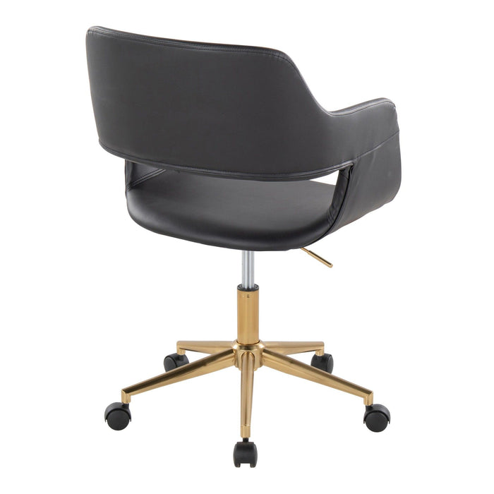 Margarite - Task Chair - Gold Base