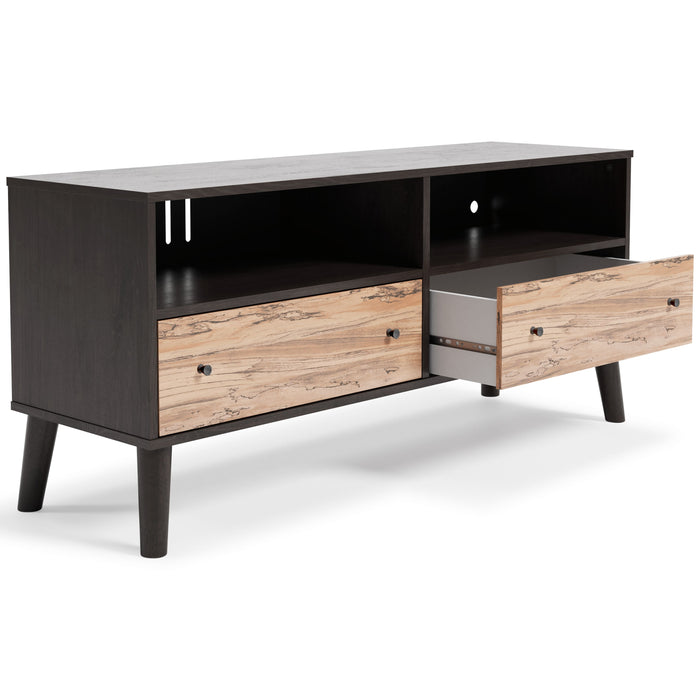 Piperton - Brown / Natural - Medium TV Stand