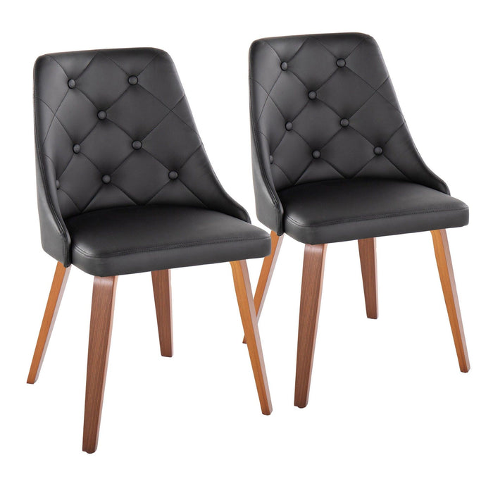 Marche - Chair (Set of 2) - Walnut Legs