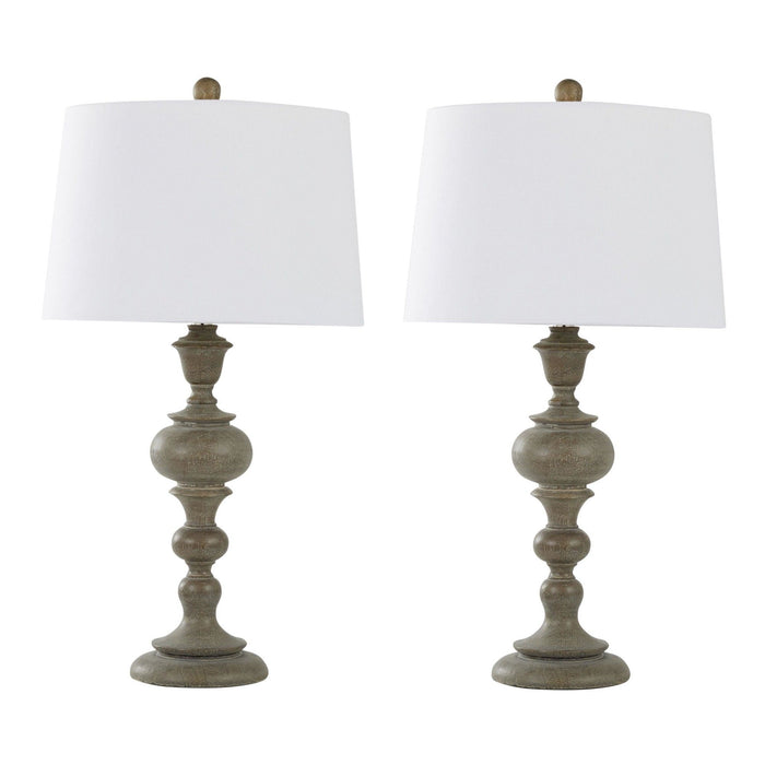 Morocco - 30" Polyresin Table Lamp (Set of 2)