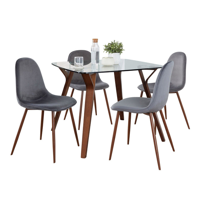 Folia - Square Pebble Dining Set