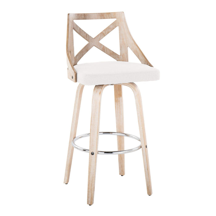 Charlotte - 30" Fixed-Height Barstool (Set of 2)