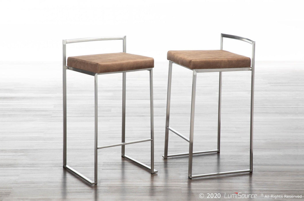 Fuji - Stackable Counter Stool Set