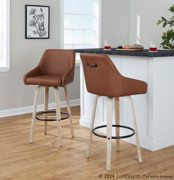 Hannah - Adjustable Barstool With Swivel (Set of 2)