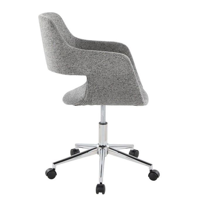 Margarite - Task Chair - Chrome Base