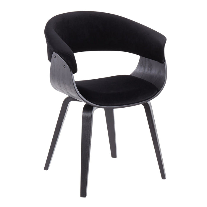 Vintage Mod - Chair (Set of 2) - Black