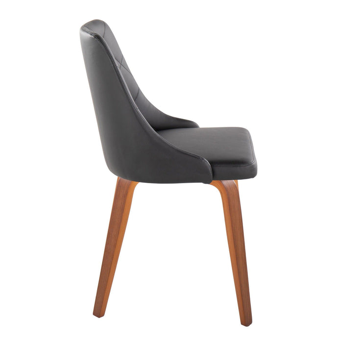 Marche - Chair (Set of 2) - Walnut Legs