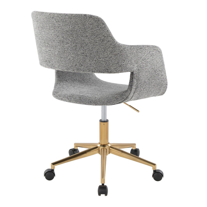 Margarite - Task Chair - Gold Base