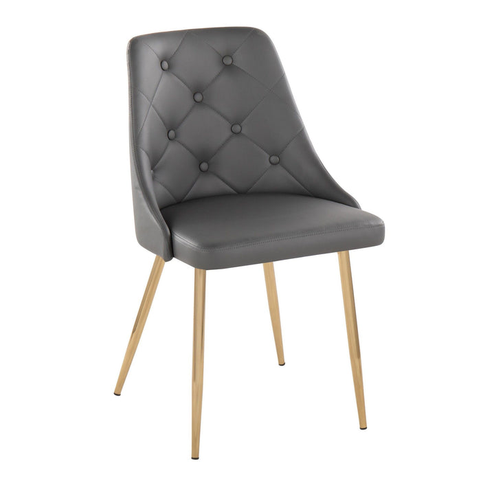 Marche - Chair (Set of 2) - Gold Legs