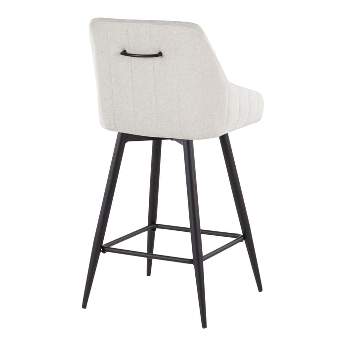 Hannah - Adjustable Barstool With Swivel (Set of 2)