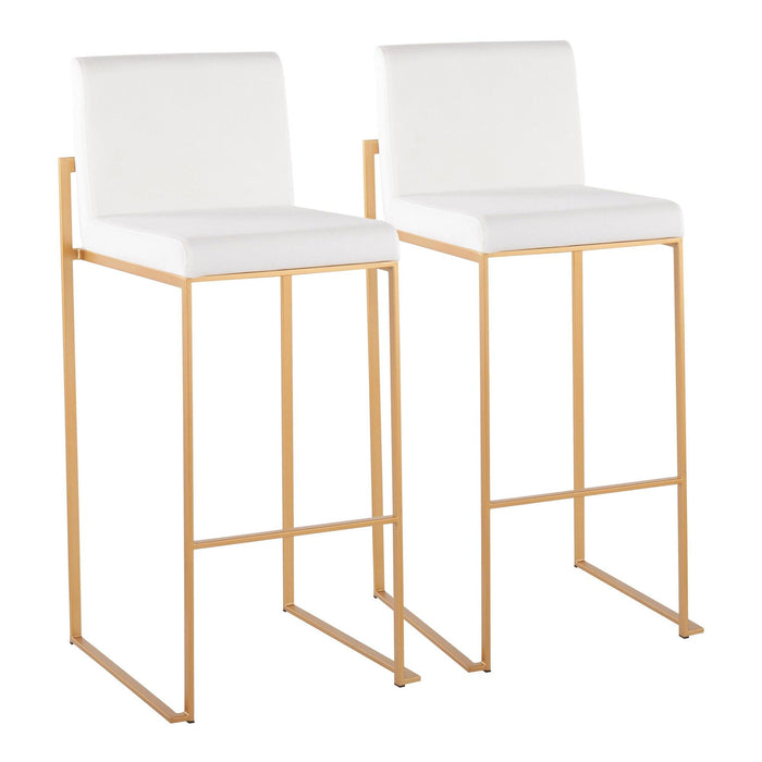 Fuji - High Back Barstool Set