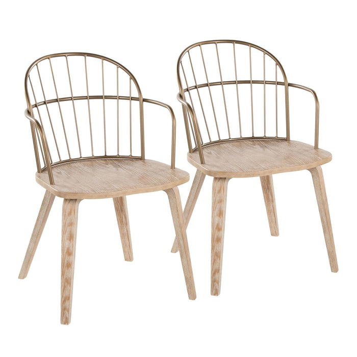 Riley - Arm Chair (Set of 2) - Beige