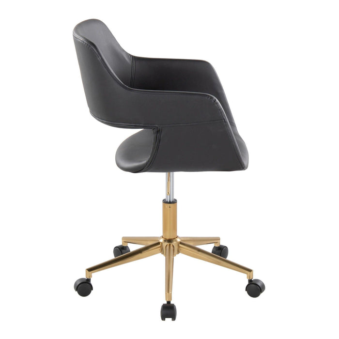 Margarite - Task Chair - Gold Base