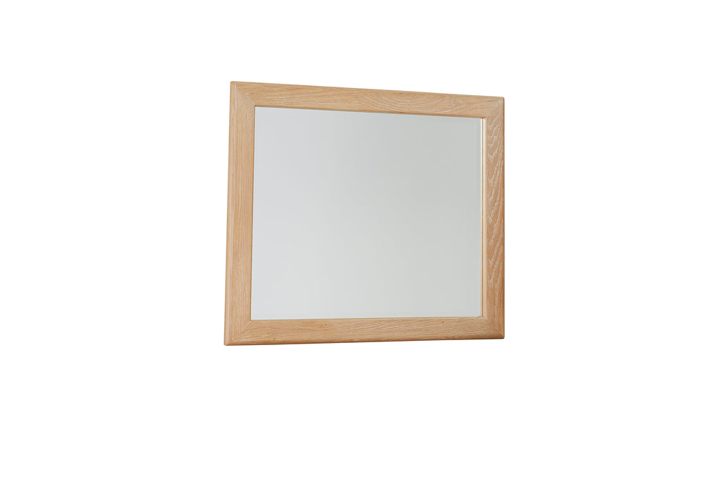 Crafted Oak - Landscape Mirror Beveled Glass