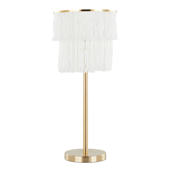 Fringe - 25" Metal Buffet Lamp (Set of 2)