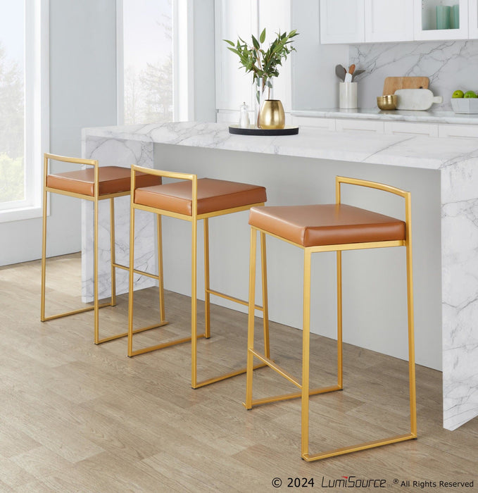 Fuji - Stackable Counter Stool Set