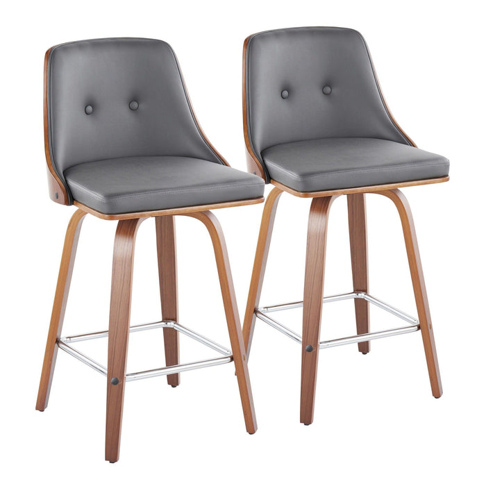 Gianna - 26" Fixed-Height Counter Stool (Set of 2)